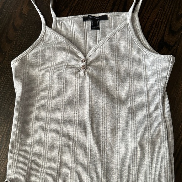 Forever 21 Medium Light gray tank top - Picture 1 of 1